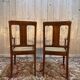 Paire de fauteuils d'époque Art Déco en cannage