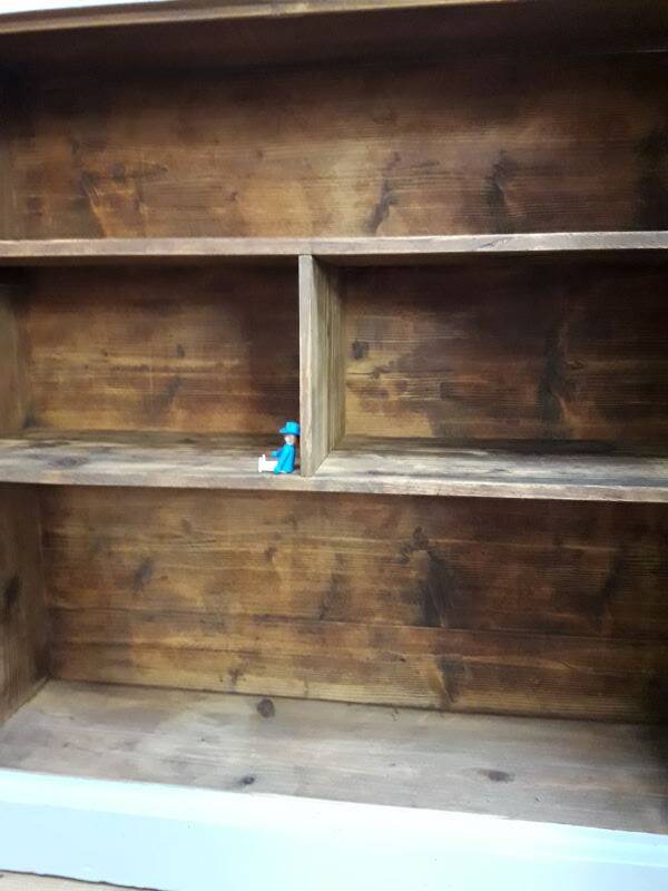 Small 2-door buffet, 19th century, painted fir