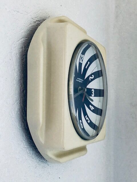 Modena Watch wall clock from the 70s