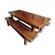 Solid oak farm table