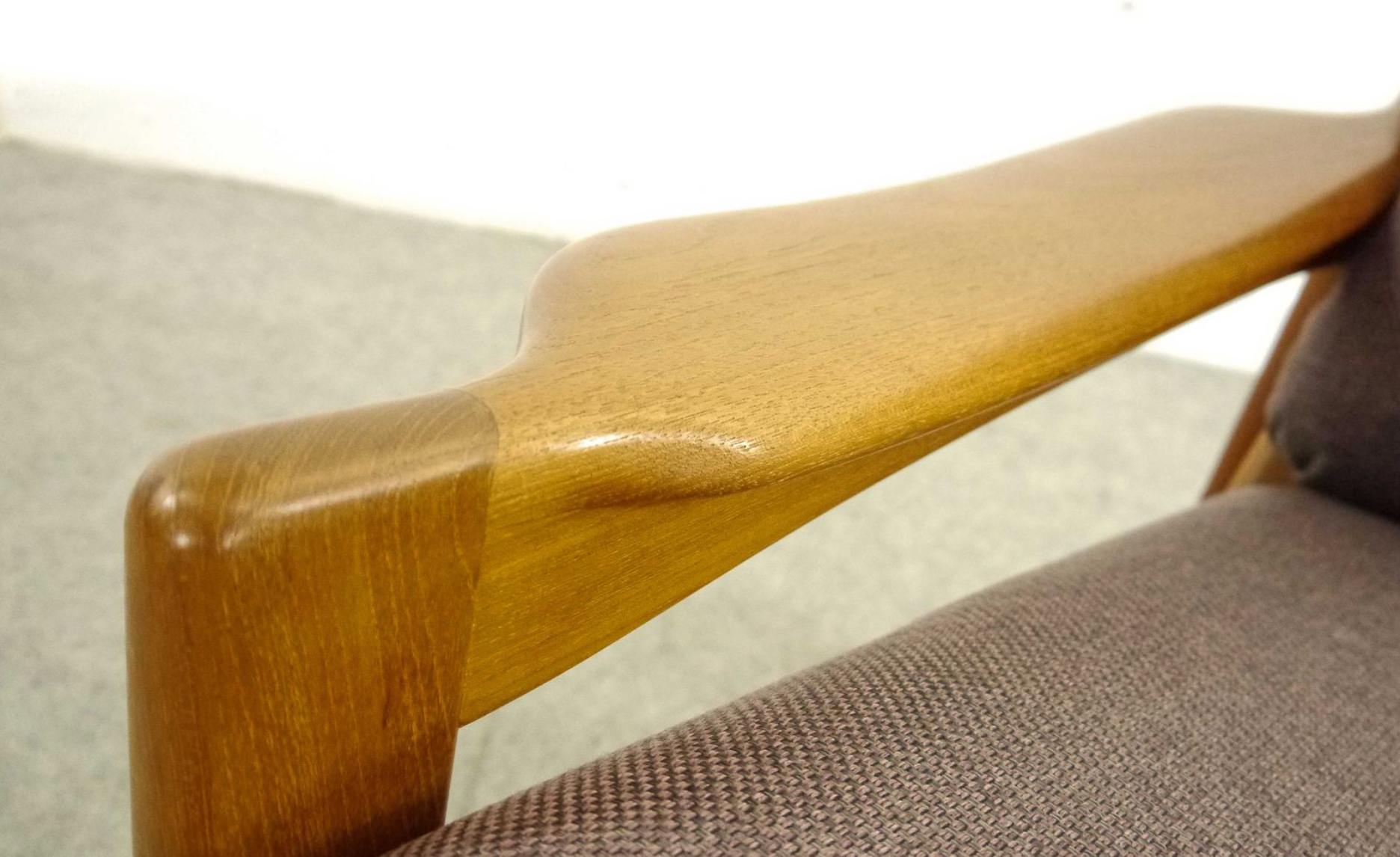 Chair Scandinavian vintage teak 1960 s