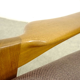 Fauteuil scandinave vintage en teck 1960s