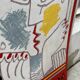 Canvas tapestry Picasso fabric coated on wood XXL