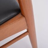 Single Danish Midcentury Modern Teak Chair