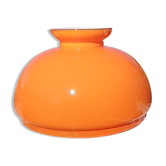 Orange opaline lampshade