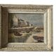 Claude HOUAL Marine Watercolour Titled "Port Haliguen" Circa 1950