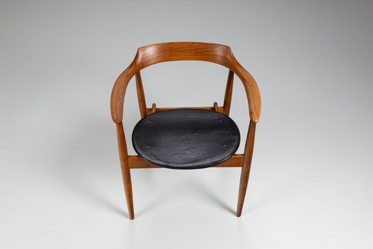 Arne Wahl Iversen “ST-750” armchair Niels Eilersen Denmark 1959