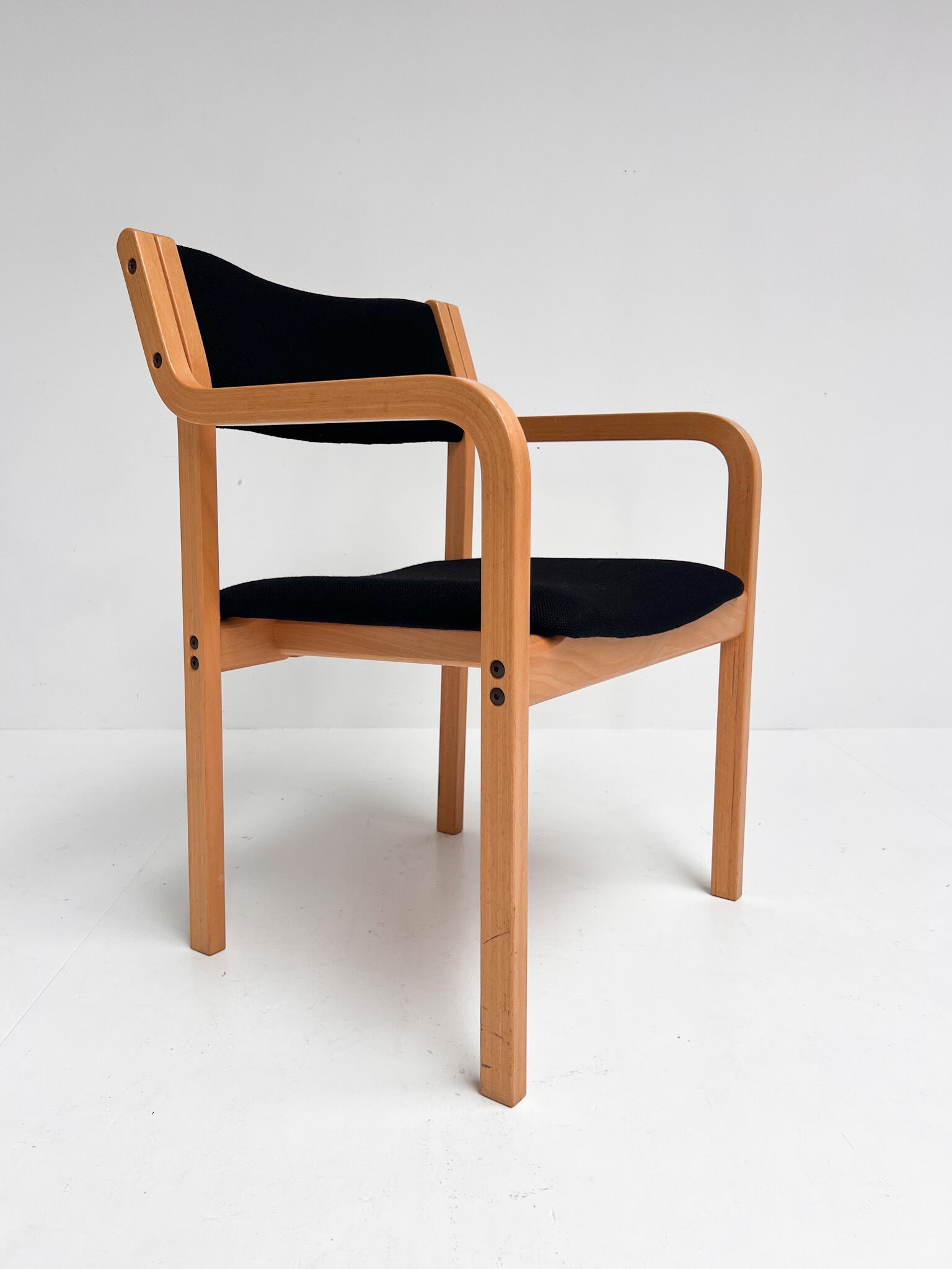 Scandinavian design chair by PO Korhonen, 1980s