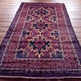 Handmade Afghan Beluch Rug 258x151cm