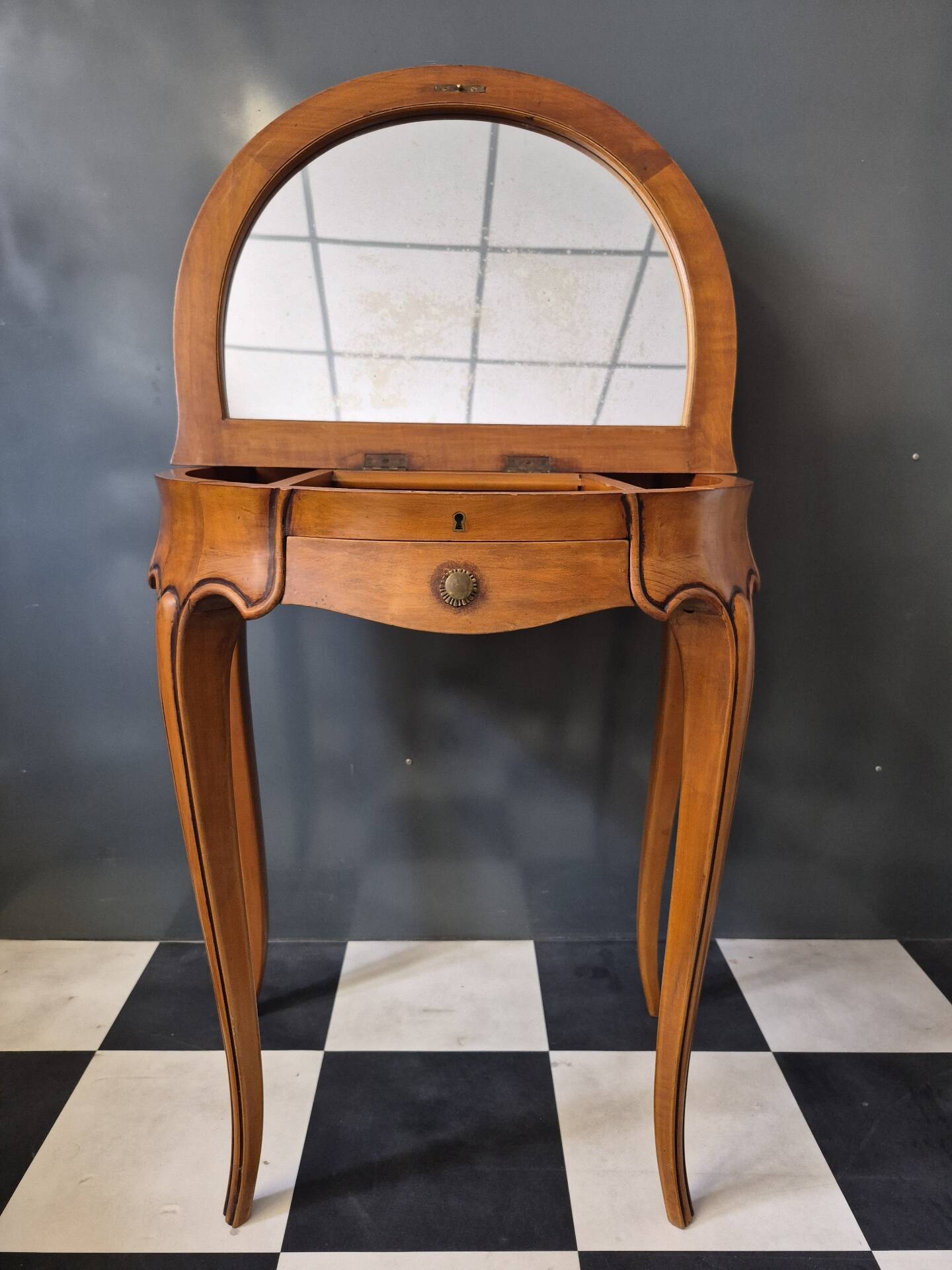 Small bedside table in Louis XV style