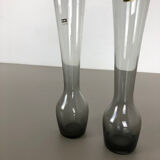 Set of 2 turmalin vases by Wilhelm Wagenfeld for WMF, Germany 1960s