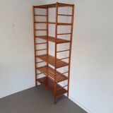 Vintage stick cabinet from the 50s/60s, 180 x 80 x 37 cm
