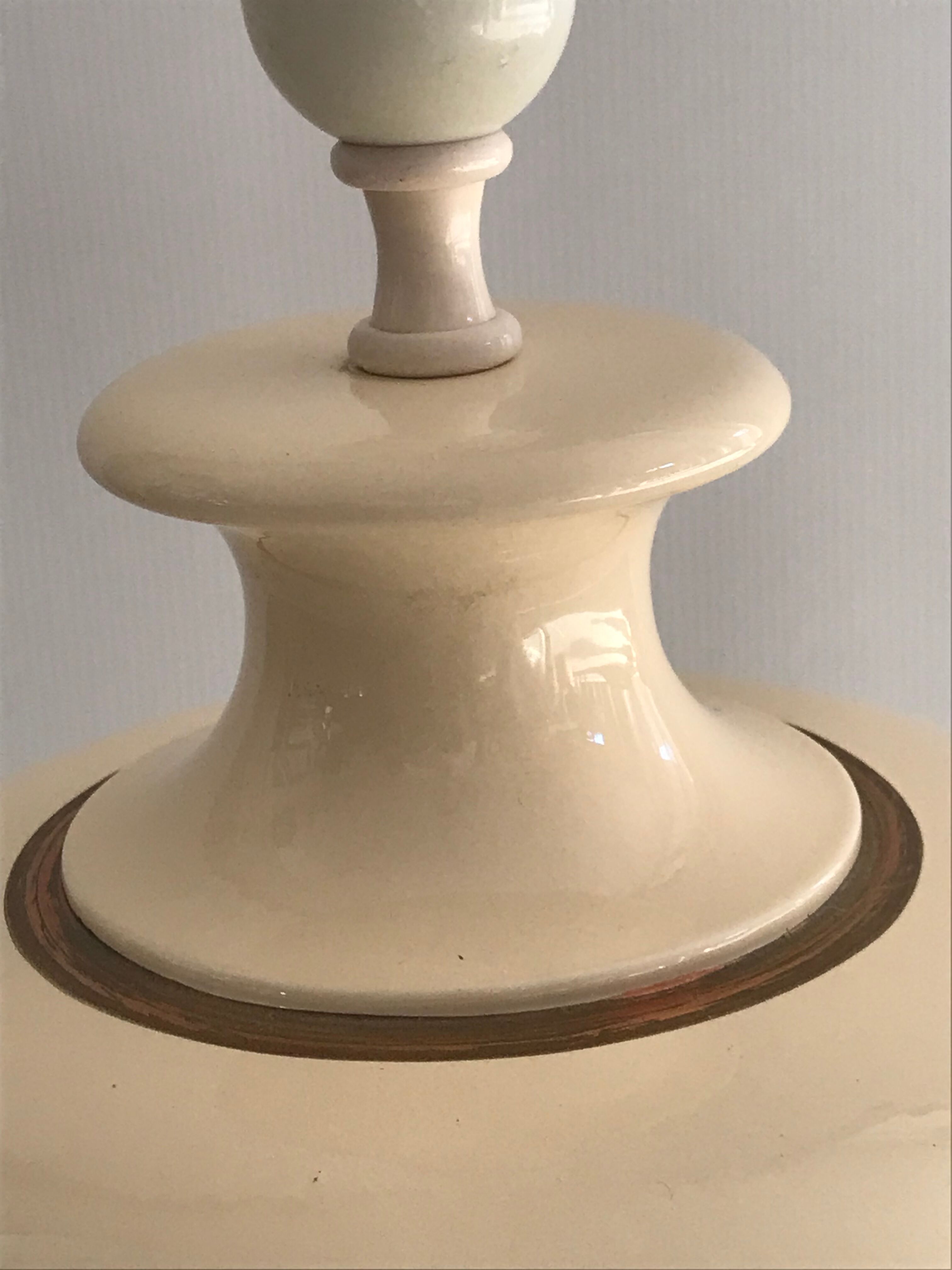 Vintage ceramic lamp base 41cm