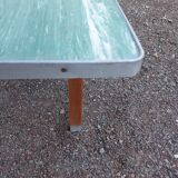 Vintage wooden formica kitchen table