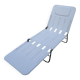 Sunbathing vintage sunbed