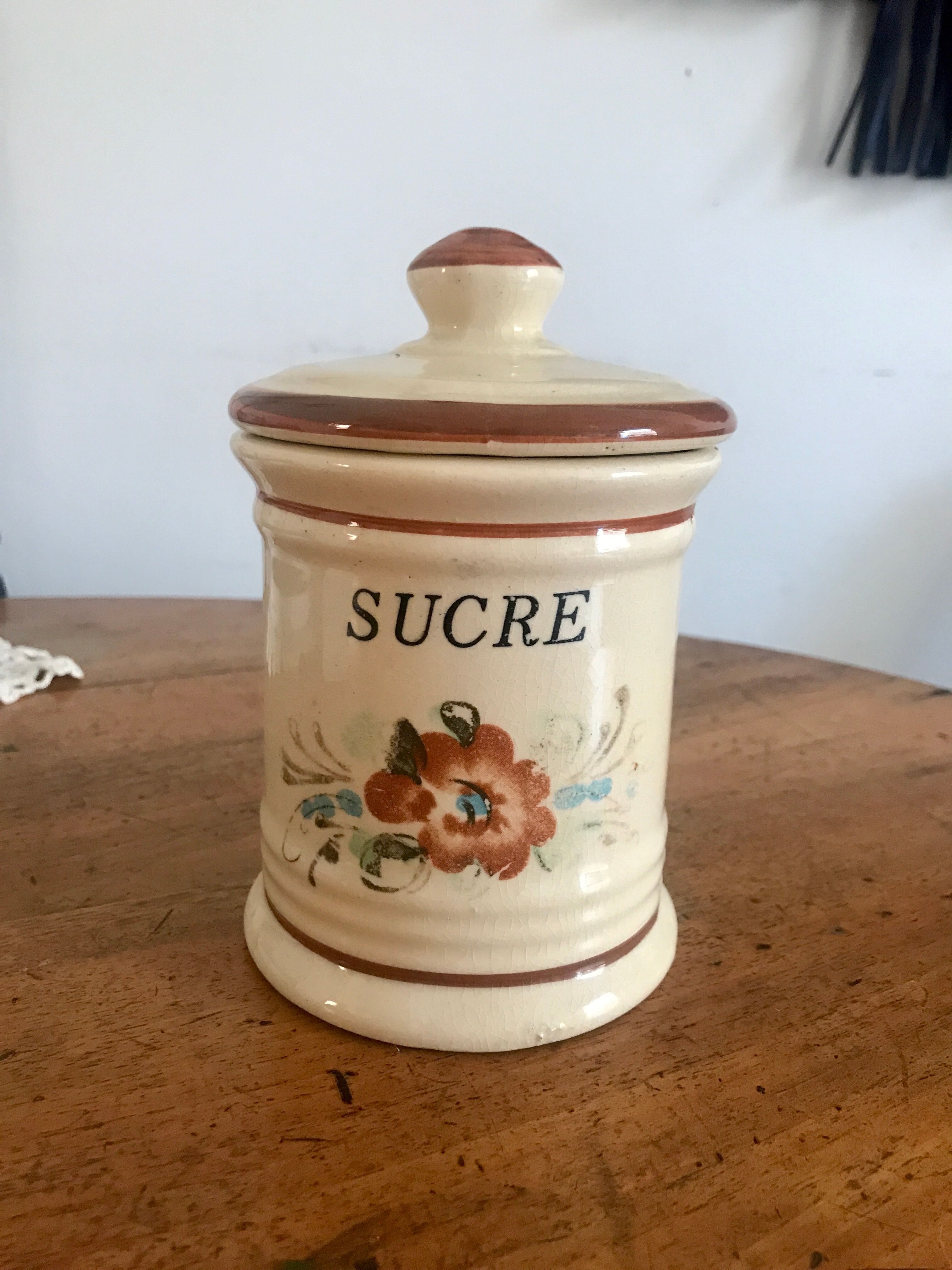 Pot with "SuCre" natural tones