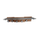 coat rack, sandblasted wooden and metal coat hooks