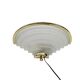 Happy Light - Vintage wall lamp - Hollywood Regency style - pressed glass -