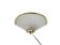 Happy Light - Vintage wall lamp - Hollywood Regency style - pressed glass -