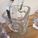 Whisky glasses and ice bucket set
