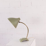Brass and shrink paint table lamp from the 1950s