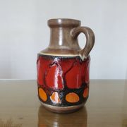 Vase en céramique, avec anse, West Germany, 1970