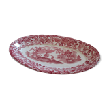 Plat ovale ancien La cartilla de Sévilla.Pickman
