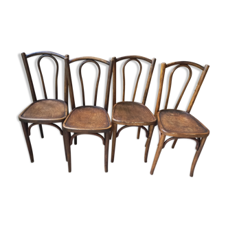 Old bistro chairs