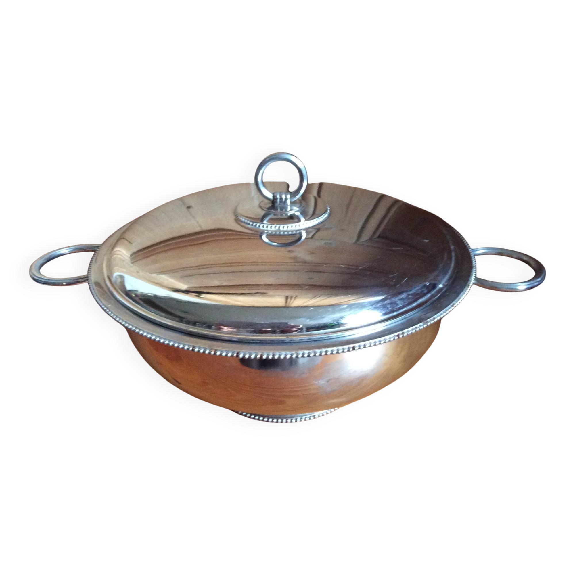 Stainless steel vegetable dish