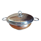Stainless steel vegetable dish