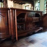 Sideboard / buffet in solid cherry wood – custom-made production
