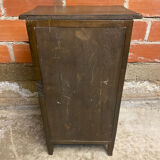 Antique Chest of Drawers with 5 Drawers Vintage Wood #D396