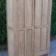 Parisian wardrobe 2 doors in oak raw wood