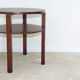 Vintage round pinewood coffee table, Czechoslovakia, 1970´s