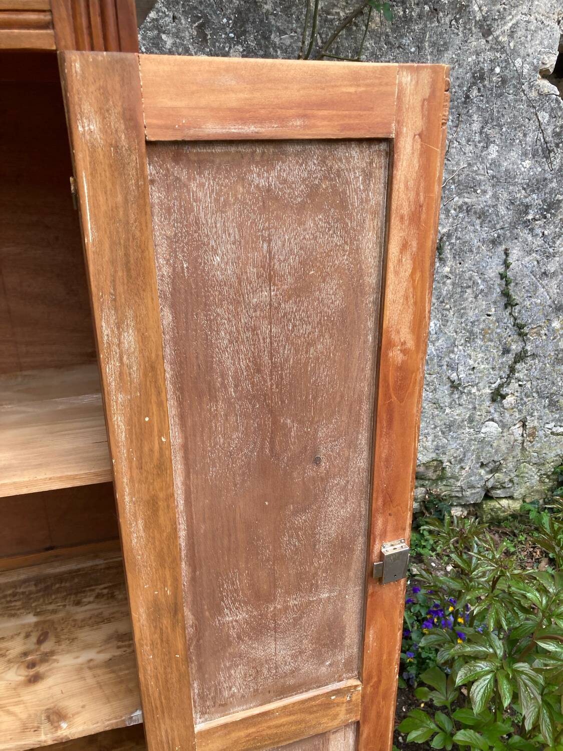 Small antique wardrobe in Art Deco style