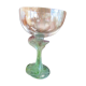 DAUM Crystal champagne glass glass stand