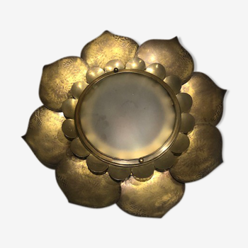 Vintage flowers sconce 1970