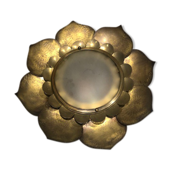 Vintage flowers sconce 1970