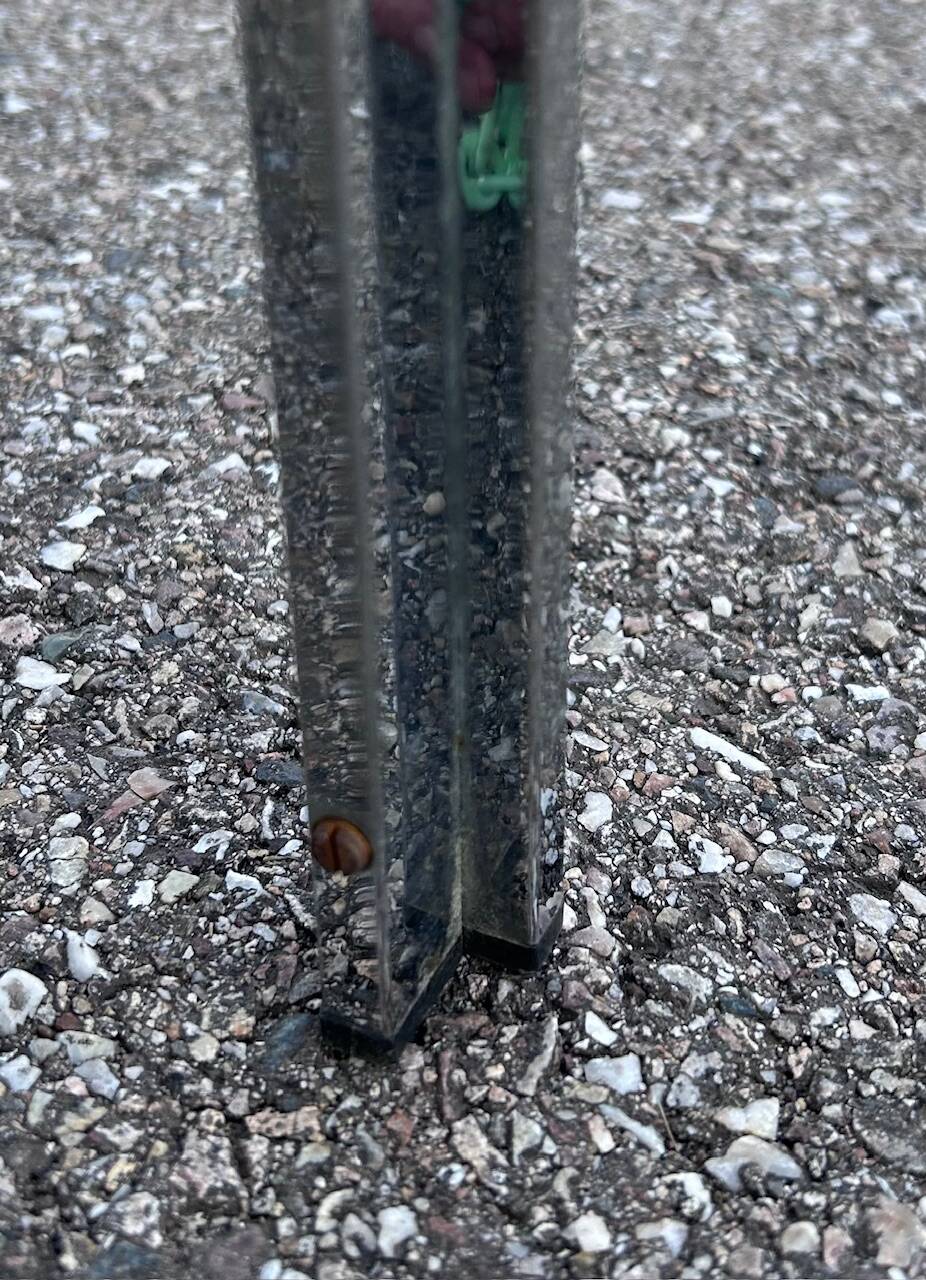 chrome and glass coffee table 1970