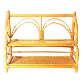 Small Rattan Shelf