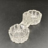 Glass salt cellar