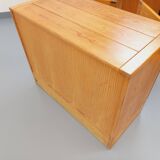 Charlotte Perriand style Les Arcs vintage pine storage unit from the 60s and 70s
