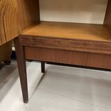 Scandinavian wooden high sideboard – 1960s