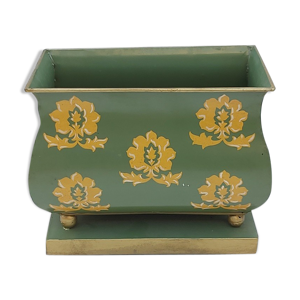 Jardinière tôle peinte
