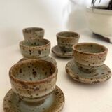 5 Gustave Tiffoche egg cups