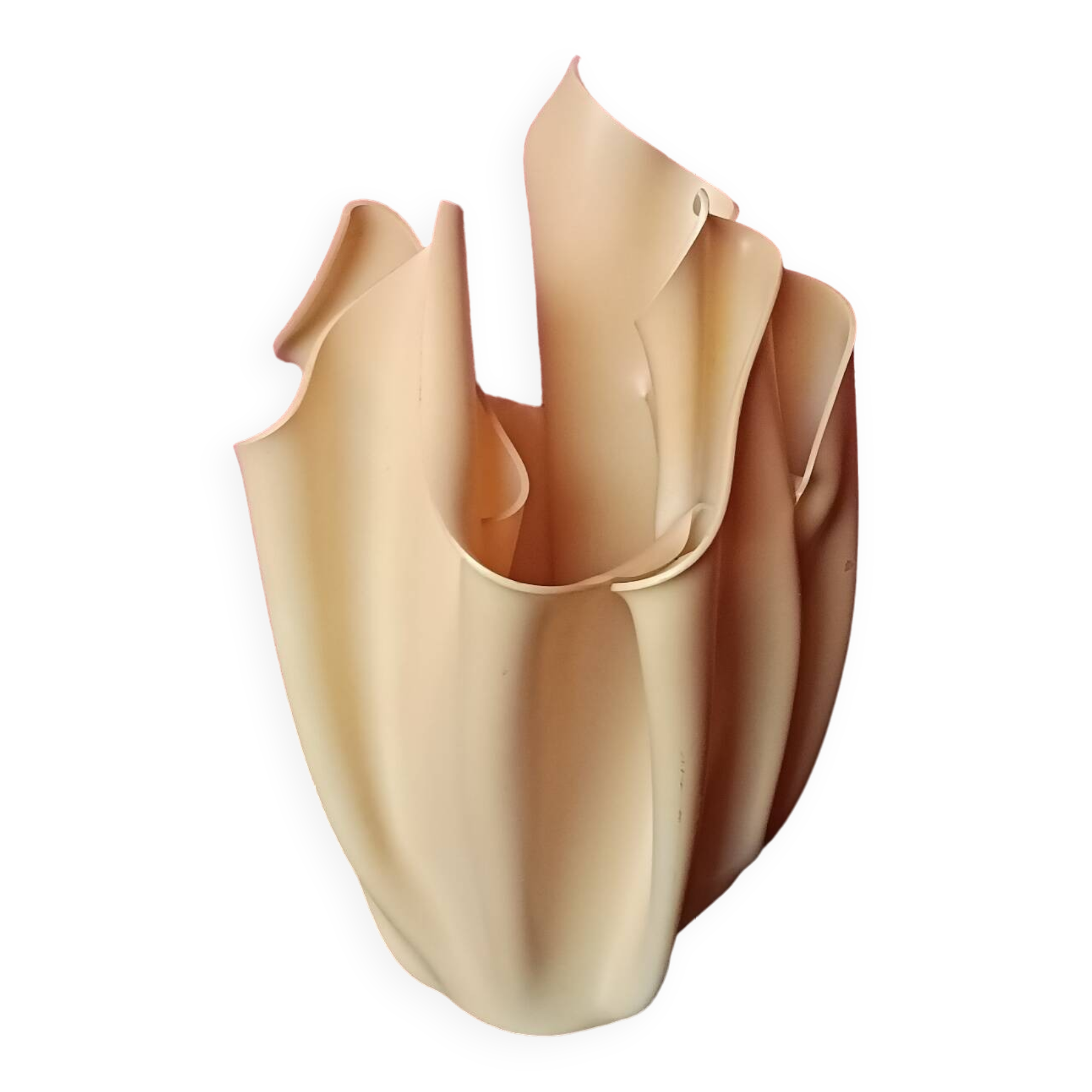 Vintage Exclarares draped lamp