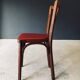 French Reconstruction Bistro Chairs from Baumann, 1950s, Set of 8
