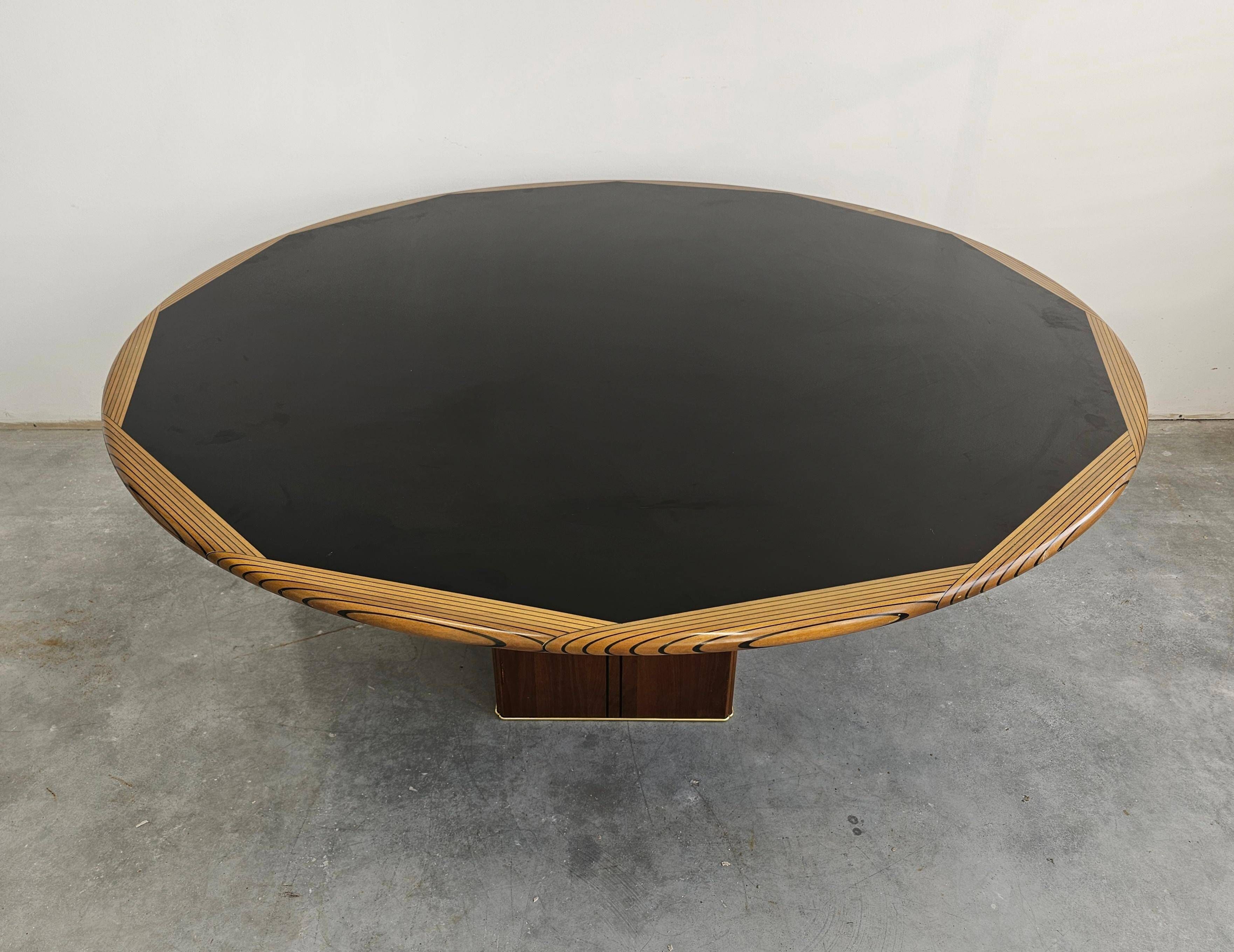 Mid Century Modern dining table 'Africa' by Afra and Tobia Scarpa for Maxalto