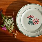 Set of 4 Céranord flat plates