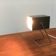 Mid-century German cube table lamp by Kaiser Idell Leuchten.
